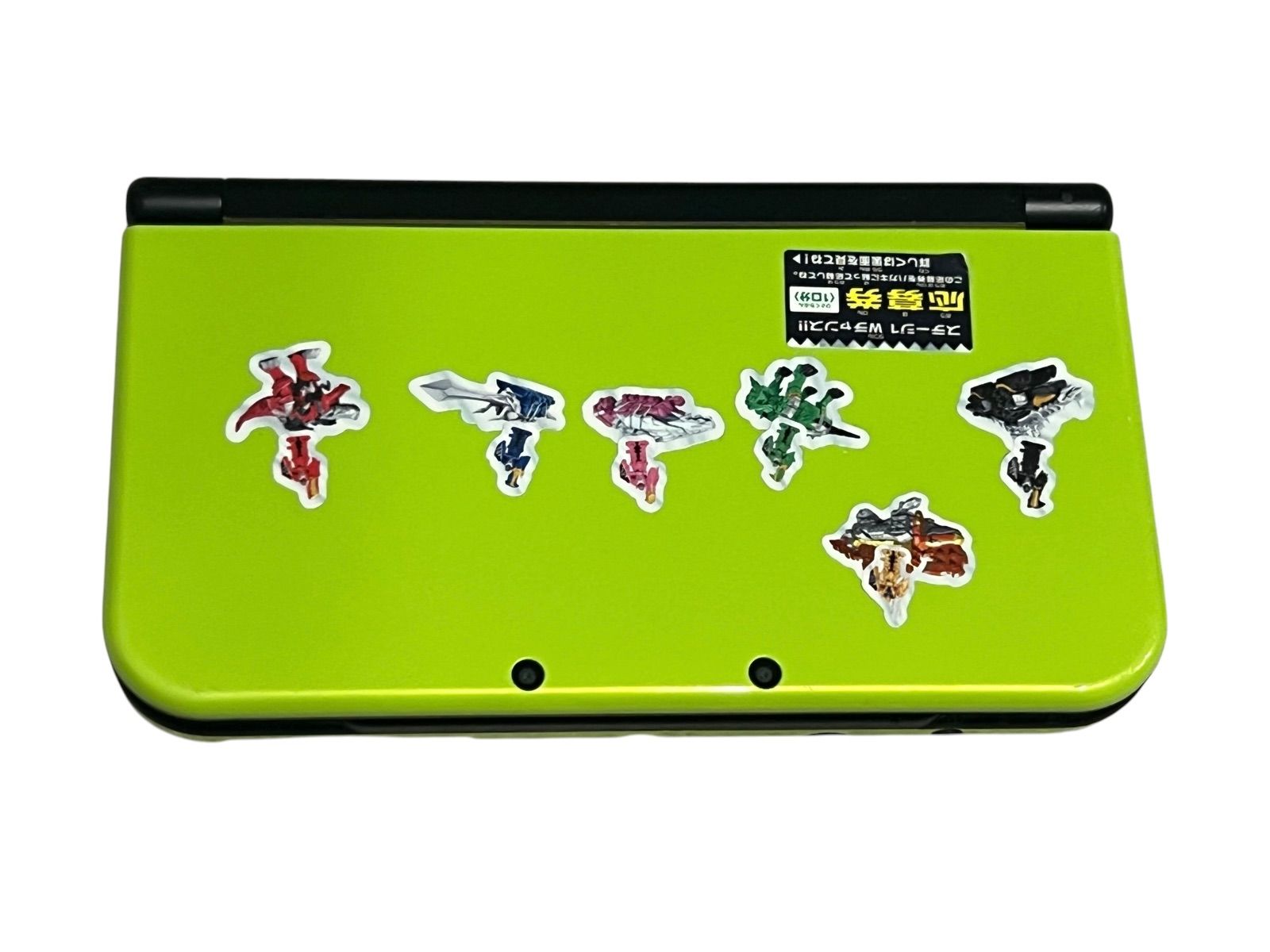 new3ds ll 本体 ライム ブラック