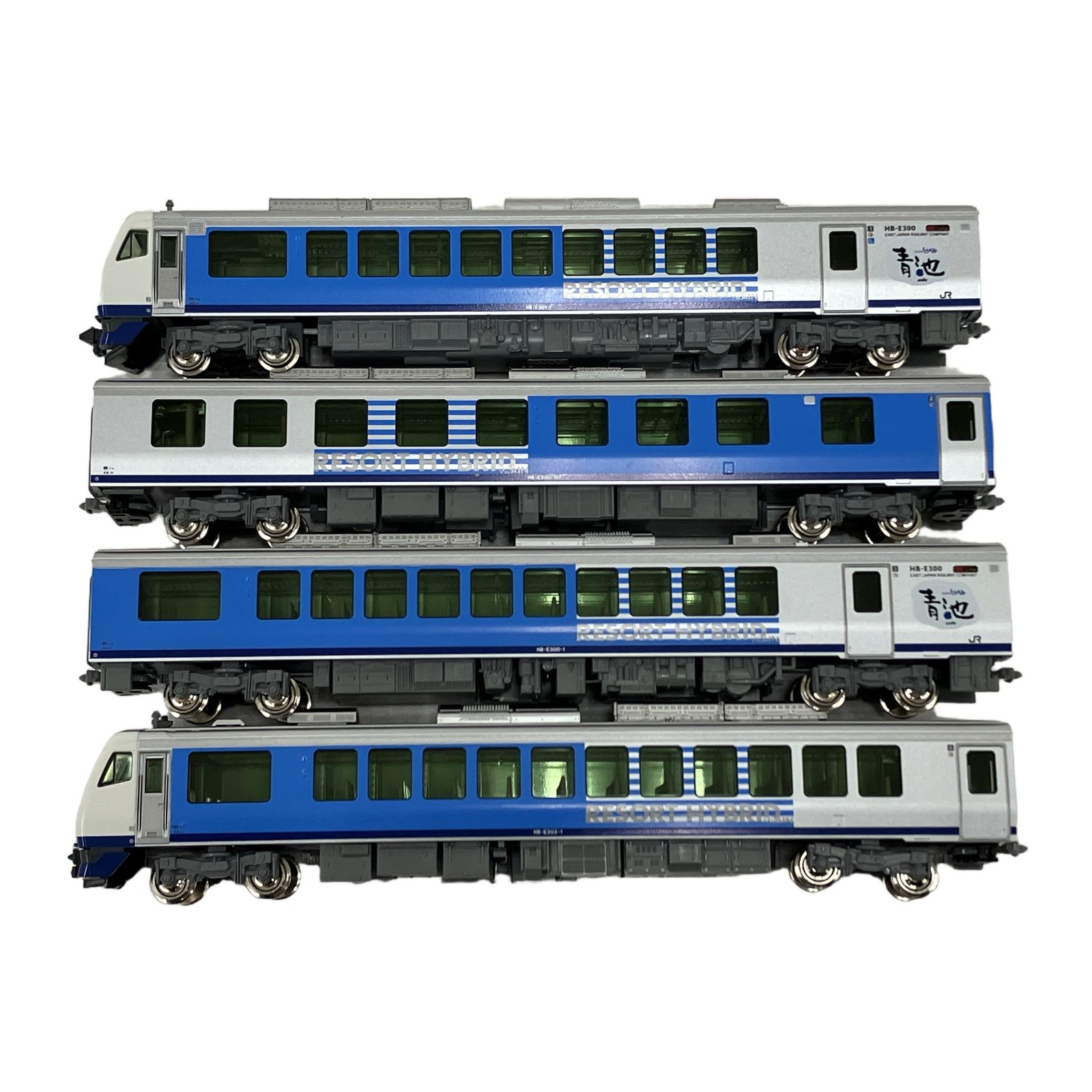 鉄道模型 10-1367 HB-E300系「リゾートしらかみ（青池編成）」4両