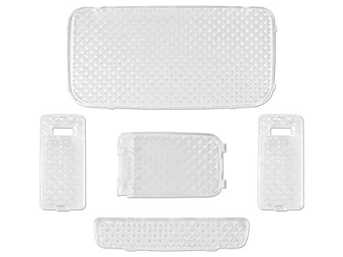 TRISTAR'S [ハイエース レジアスエース 200系 4型 5型 6型 7型 8型 S-GL スーパーGL用] クリスタル ルームランプカバー クリアレンズ 5点(沖縄・離島の方不可) 94fb2aa9
