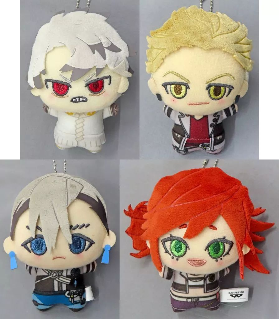 【中古】ぬいぐるみマスコット・ぬいぐるみバッジ 全4種セット ちびぐるみvol.1 「ガチアクタ」