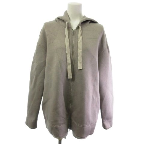 Sマックスマーラ 'S Max Mara ジップアップ パーカー フーディ グレー