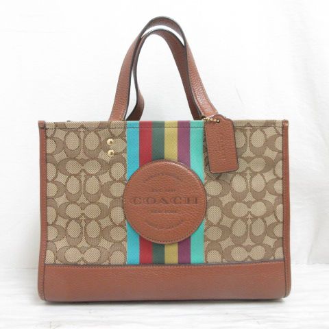 コーチ COACH C5794 トート ハンド バッグ シグネチャー キャンバス 