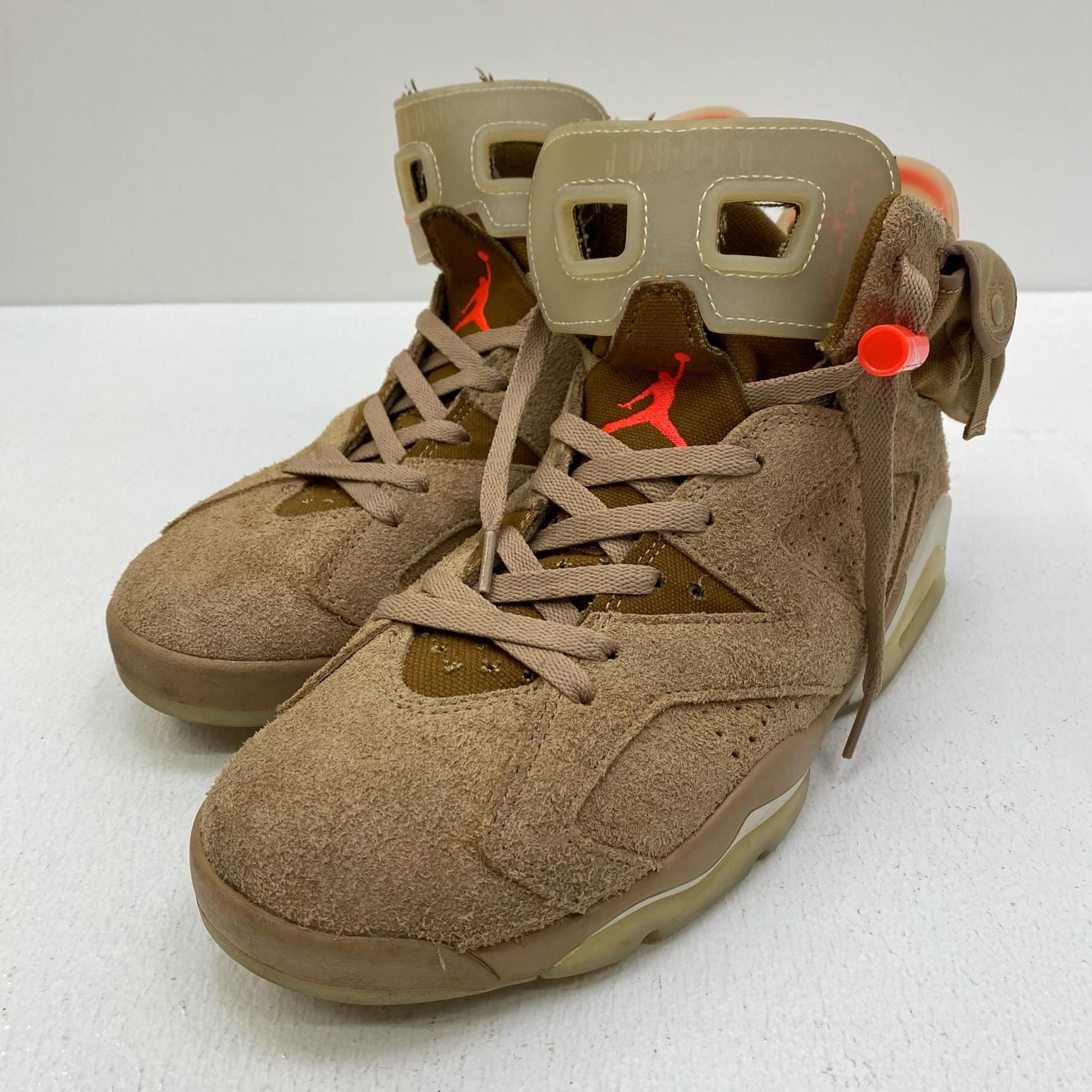 【加古川店】 中古 NIKE | ナイキ スニーカー Travis Scott Air Jordan 6 DH0690-200 ベージュ 28cm 【127】