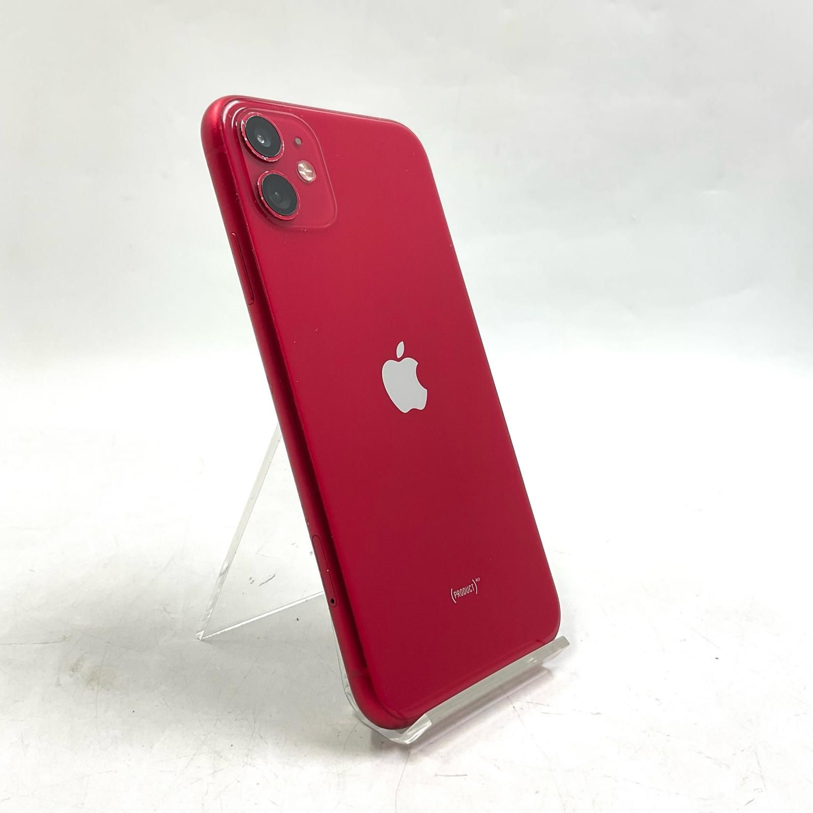 iPhone 11 128GB (PRODUCT)RED SIMフリー 美品 - メルカリ
