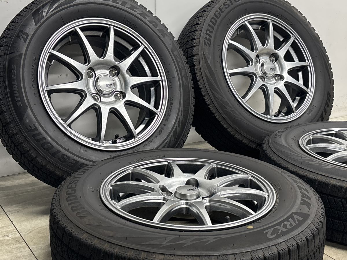 交換用に】SPORT ABELIA 14in 5.5J +43 PCD100 ブリヂストン