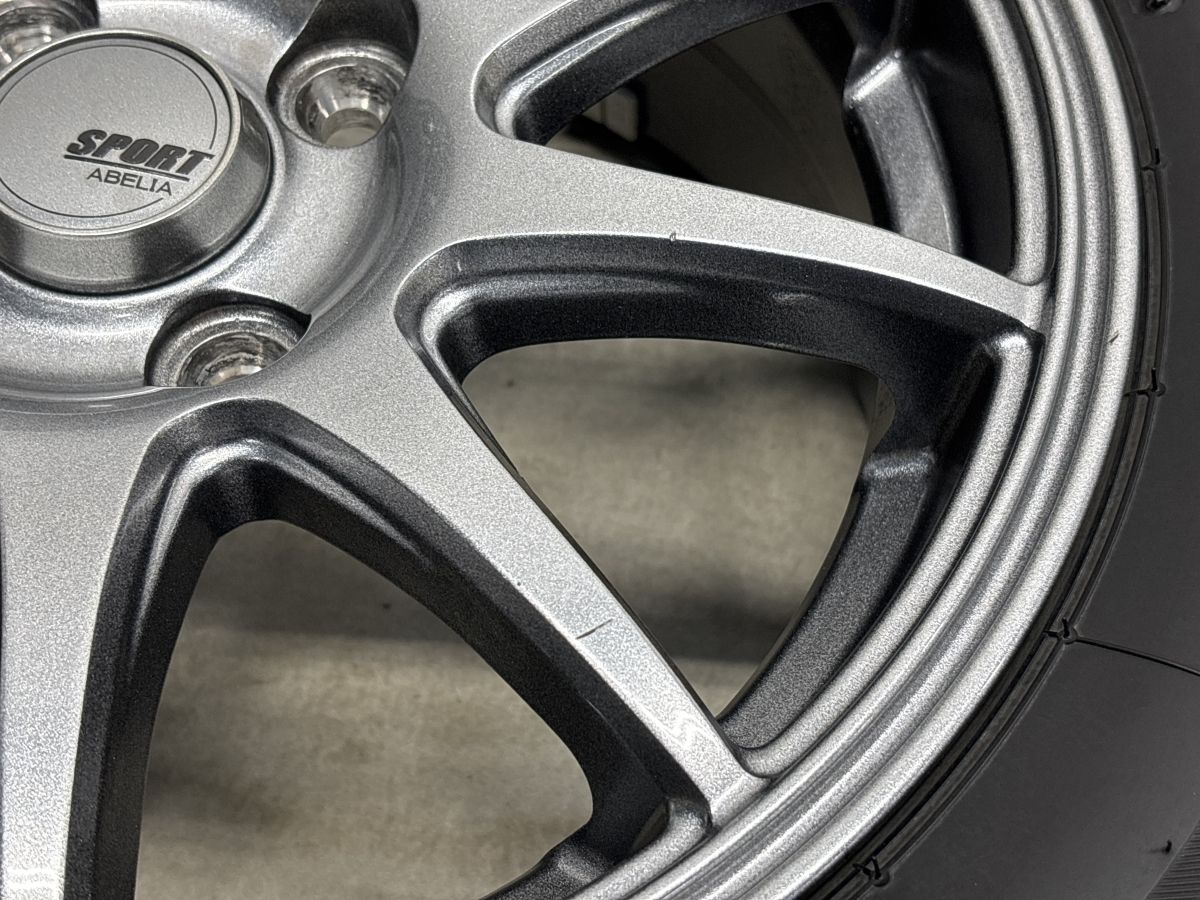 交換用に】SPORT ABELIA 14in 5.5J +43 PCD100 ブリヂストン
