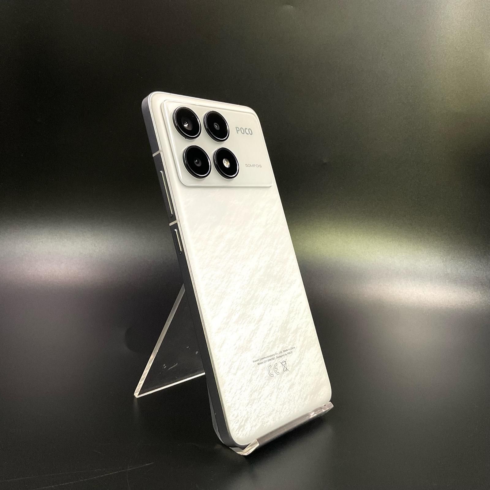 全額返金保証】【最速発送】Xiaomi POCO F6 Pro 256GB ホワイト SIM