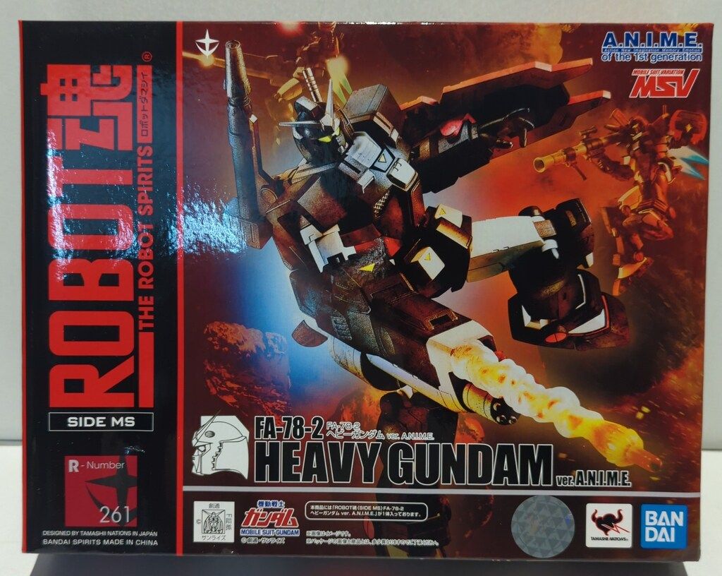 BANDAI SPIRITS ROBOT魂 機動戦士ガンダム MSV FA-78-2 ヘビーガンダム ver. A.N.I.M.E. 261