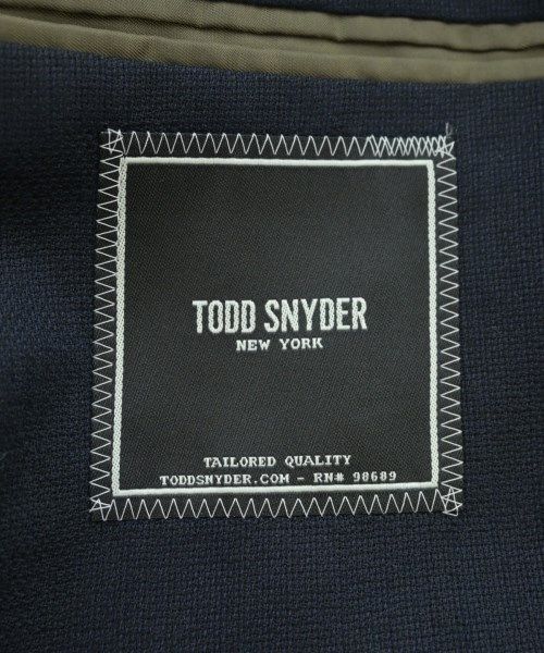 TODD SNYDER テーラードジャケット メンズ 【古着】【中古】【送料無料