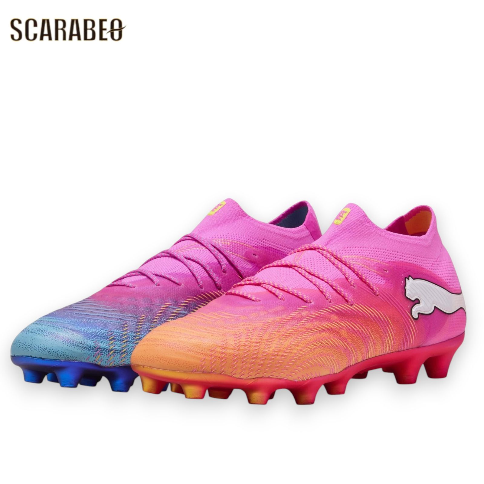 PUMA プーマ フューチャー 9 アルティメット HG/AG SHOWTIME PACK サッカースパイク 108898-05 土 人工芝 天然芝対応 ポイズンピンク 108898-05 27.0