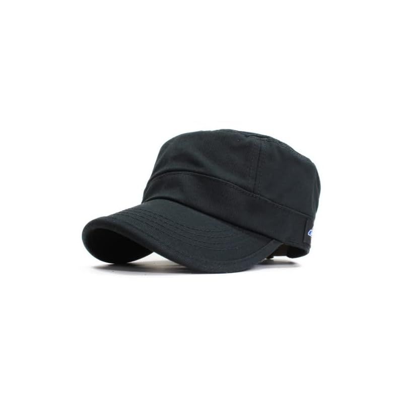 【新品】 [Dickies] キャップ メンズ レディース 帽子 ワークキャップ シンプル コットン トレンド ツバ短め 父の日 贈り物 プレゼント (ブラック) Free Size