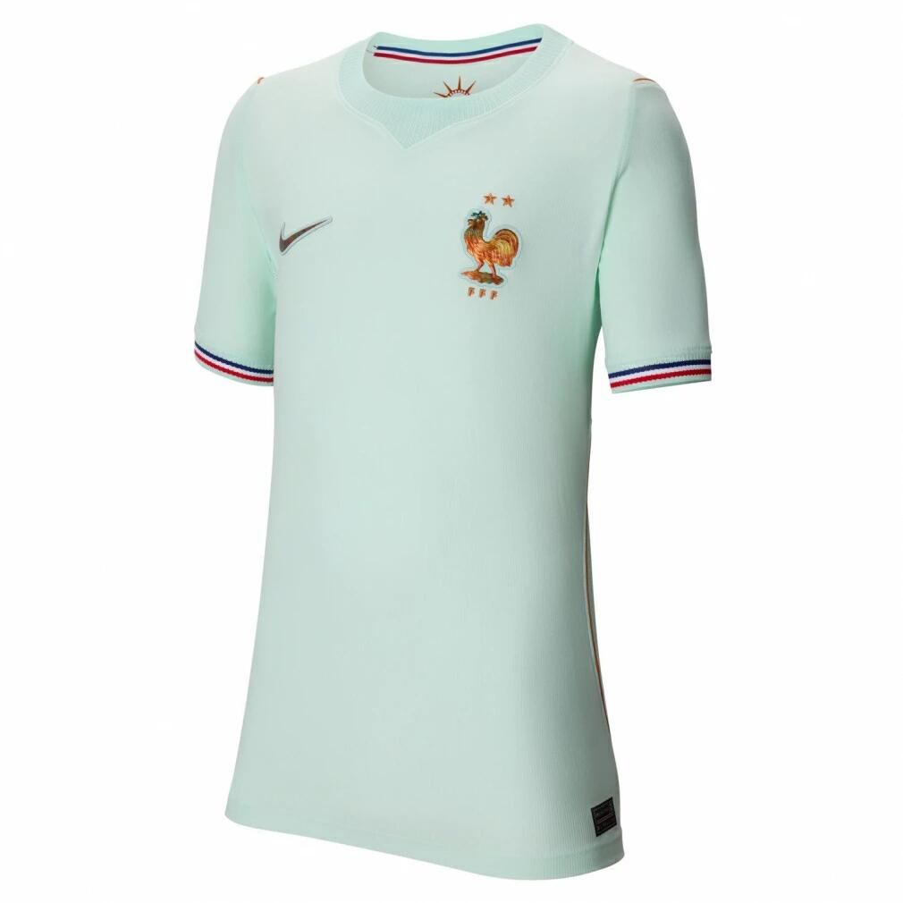 ナイキ 2026 フランス代表 アウェイ レプリカユニフォーム ジュニア サッカー レプリカシャツ 半袖 キッズ 子供用 NIKE イグルー モナーク ib5202-394 150
