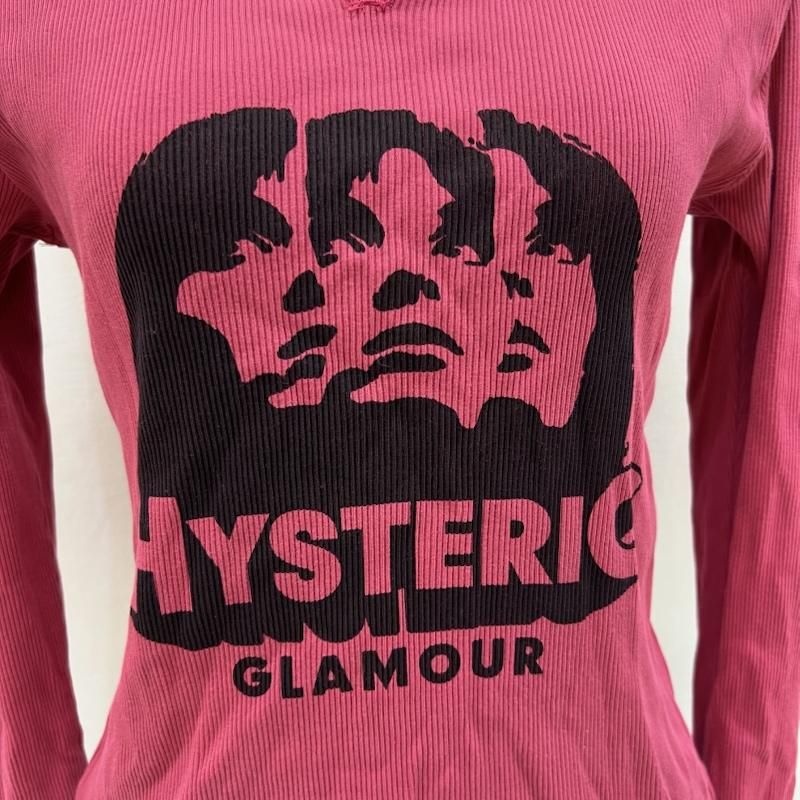 ヒステリックグラマー ガールプリント長袖シャツ ヒステリックグラマー ガールプリント AMPLIFIED チビTシャツ