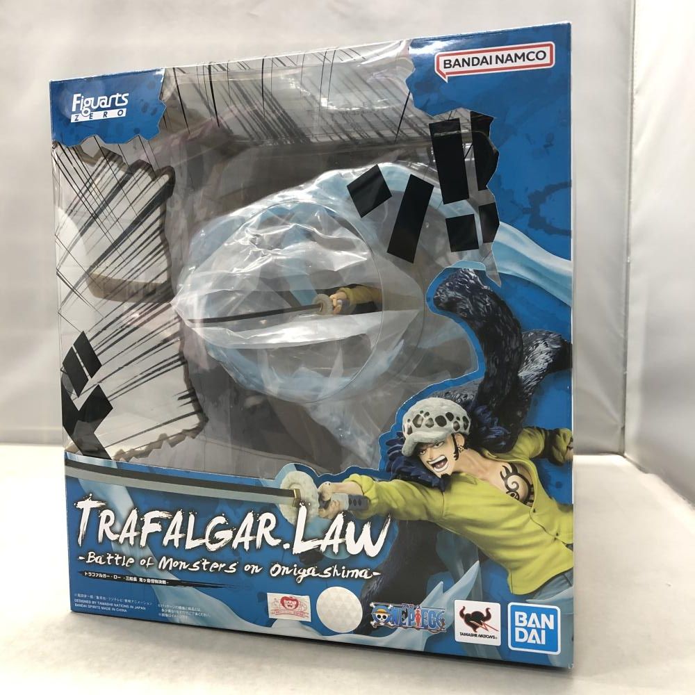 【中古】バンダイ フィギュアーツZERO 超激戦 トラファルガー・ロー 三船長 鬼ヶ島怪物決戦 ワンピース 箱傷み有り[15]