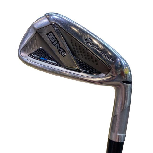 中古】 テーラーメイド SIM2 MAX 5S アイアンセット IR KBS MAX MT85