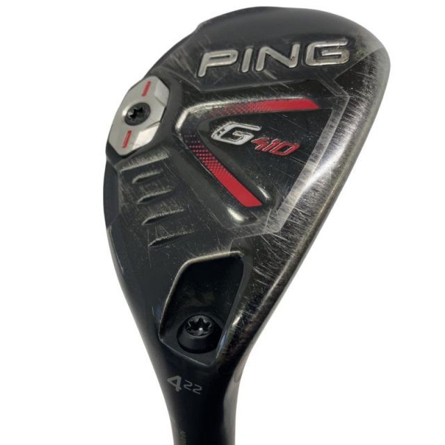 【中古】 ピン G410 U4 ユーティリティ UT リシャフト (フレックスその他) メンズ 男性用 右利き 右用 Dランク ゴルフクラブ