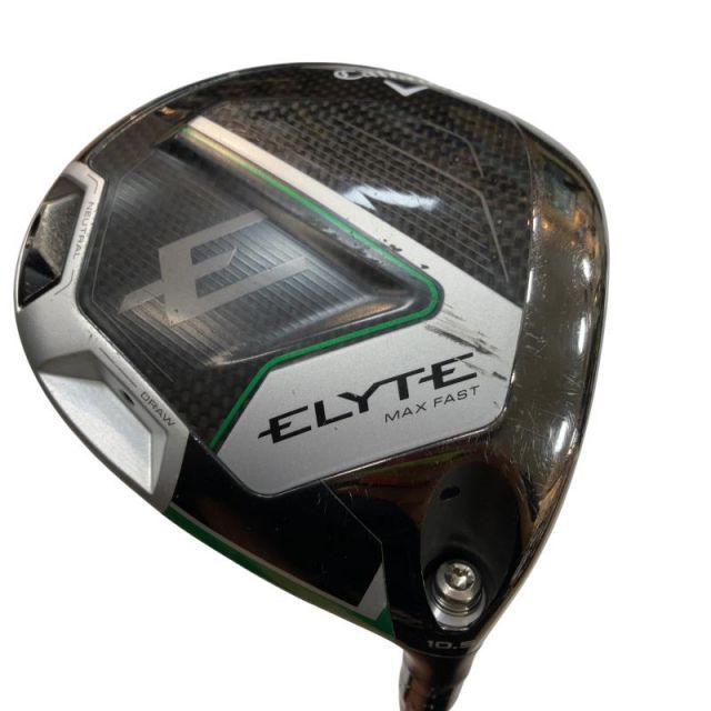 【中古】 キャロウェイ ELYTE MAX FAST 10.5° ドライバー DR LIN-Q GREEN 40 for CW(ELYTE DR) (フレックスR) メンズ 男性用 右利き 右用 Cランク ゴルフクラブ