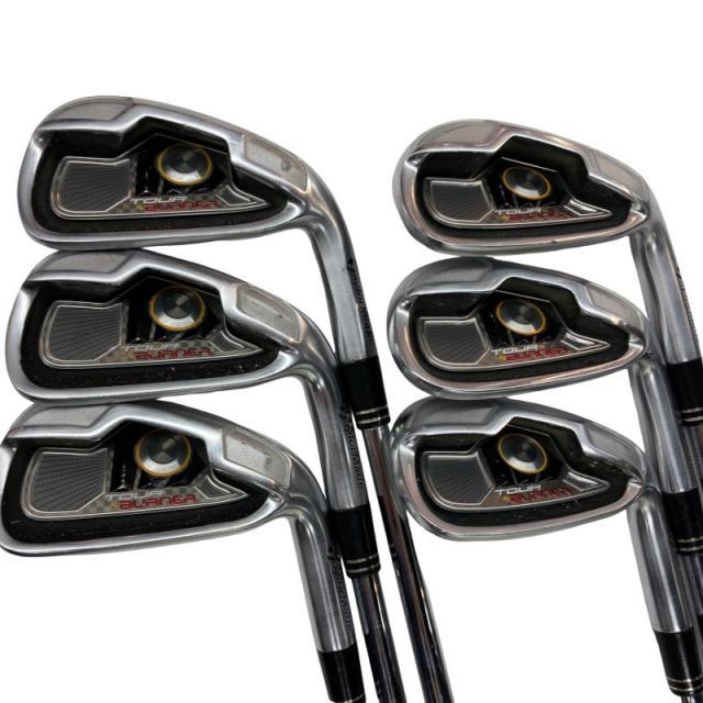 【中古】 テーラーメイド TOUR BURNER 6S アイアンセット IR NS PRO 950GH (フレックスS) メンズ 男性用 右利き 右用 Cランク ゴルフクラブ