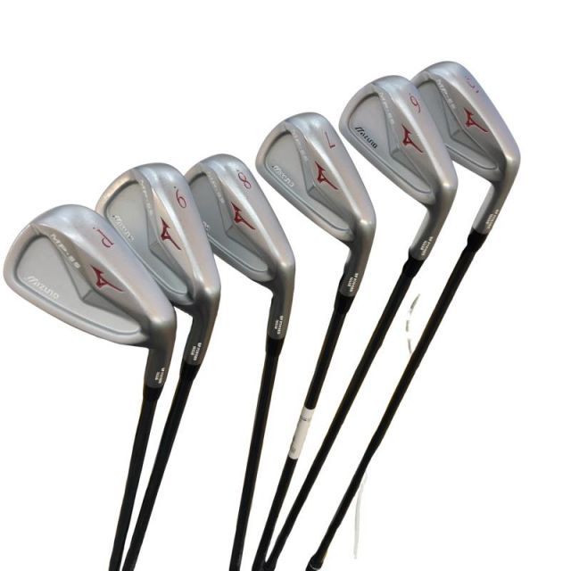 【中古】 ミズノ MP-55 6S アイアンセット IR リシャフト (フレックスその他) メンズ 男性用 右利き 右用 Cランク ゴルフクラブ