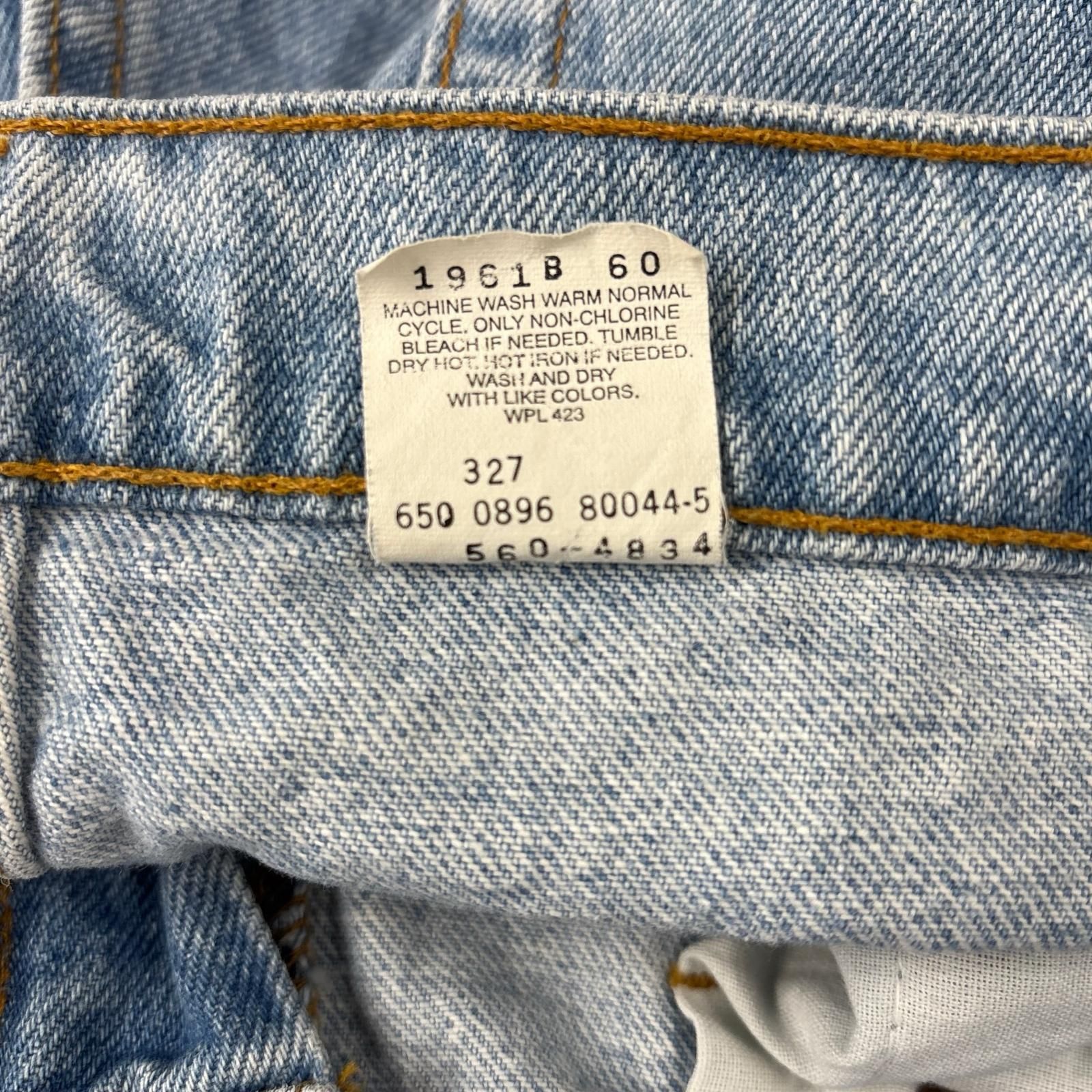 古着 90's/90年代 リーバイス Levi's USA製 デニム パンツ 560 ジーパン テーパード バギー 大きいサイズ W38×L34 ブルー系 メンズ