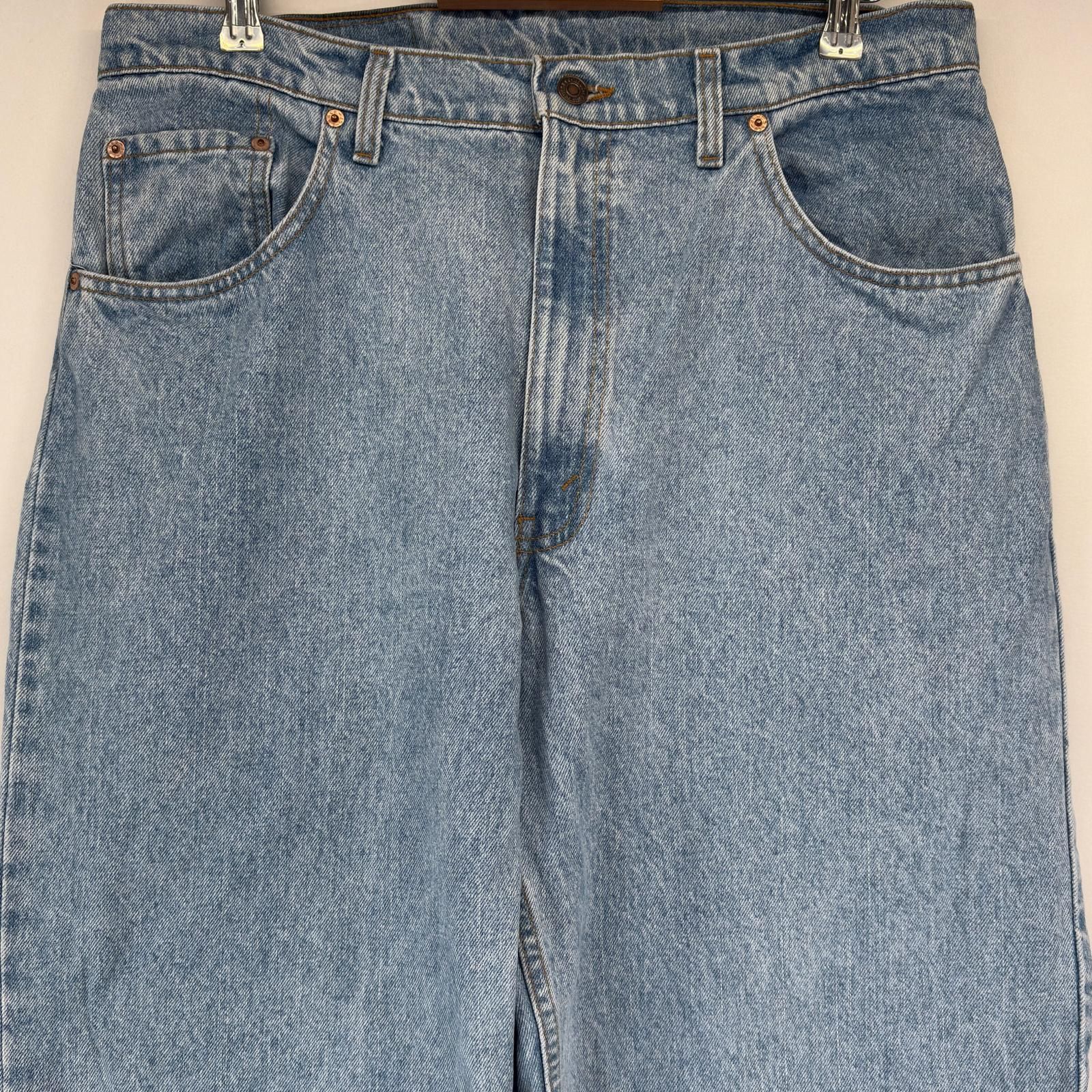 古着 90's/90年代 リーバイス Levi's USA製 デニム パンツ 560 ジーパン テーパード バギー 大きいサイズ W38×L34 ブルー系 メンズ
