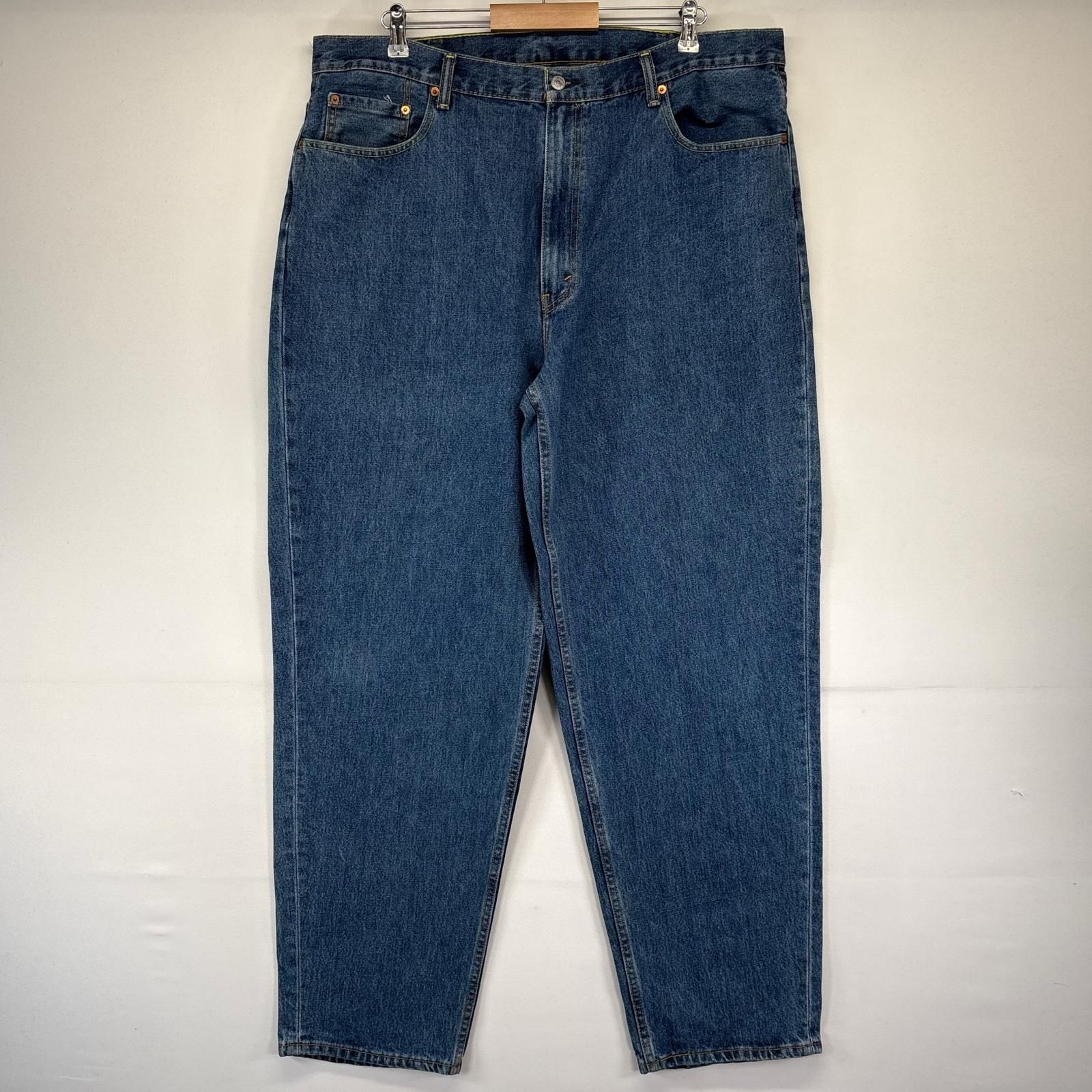 古着 リーバイス Levi's デニム パンツ 560 バギー ジーパン テーパード 大きいサイズ W42×L34 ブルー系 メンズ