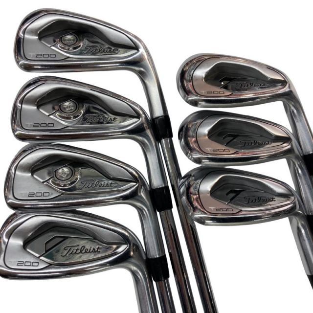 【中古】 タイトリスト Titleist T200 8S アイアンセット IR NS PRO MODUS3 TOUR105 (フレックスS) メンズ 男性用 右利き 右用 Cランク ゴルフクラブ