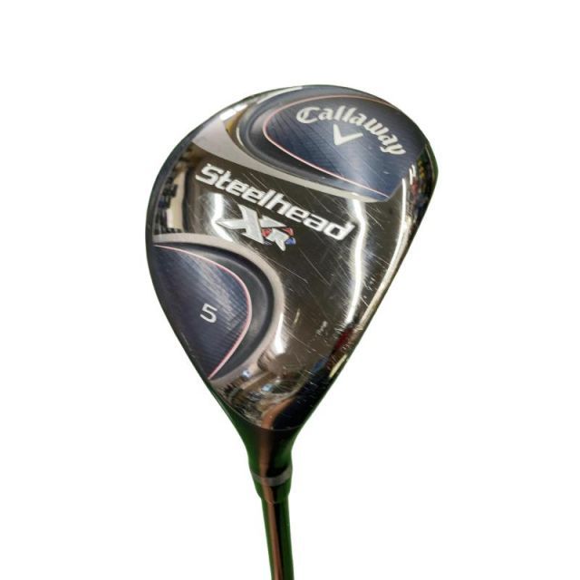 【中古】 キャロウェイ STEELHEAD XR 5W フェアウェイウッド FW Speeder EVOLUTION for XR (フレックスSR) メンズ 男性用 右利き 右用 Cランク ゴルフクラブ