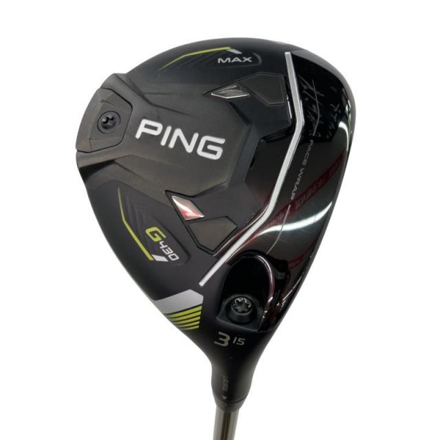 【中古】 ピン G430 MAX 3W フェアウェイウッド FW PING TOUR 2.0 CHROME 65(FW) (フレックスS) メンズ 男性用 右利き 右用 Cランク ゴルフクラブ