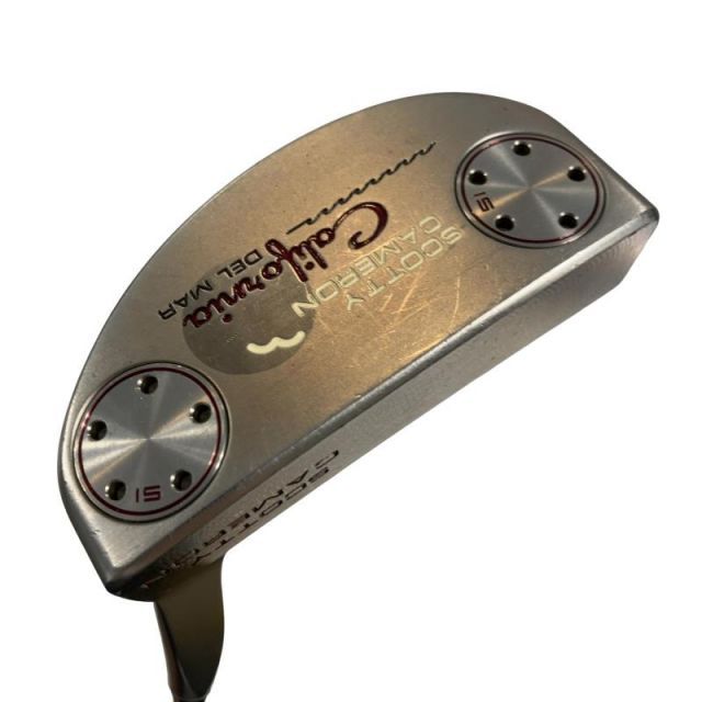 【中古】 タイトリスト SCOTTY CAMERON California DEL MAR 34インチ(15g) パター PT スチール (フレックスその他) メンズ 男性用 右利き 右用 Dランク ゴルフクラブ