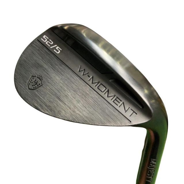 【中古】 マジェスティゴルフ(旧マルマン) MAJESTY W-MOMENT ノーメッキQPQ 52°/5° ウェッジ WG NS PRO 950GH neo (フレックスS) メンズ 男性用 右利き 右用 Bランク ゴルフクラブ