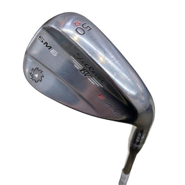 【中古】 タイトリスト VOKEY SPIN MILLED SM6 ツアークロム 50°/12°F ウェッジ WG Dynamic Gold (フレックスS) メンズ 男性用 右利き 右用 Cランク ゴルフクラブ
