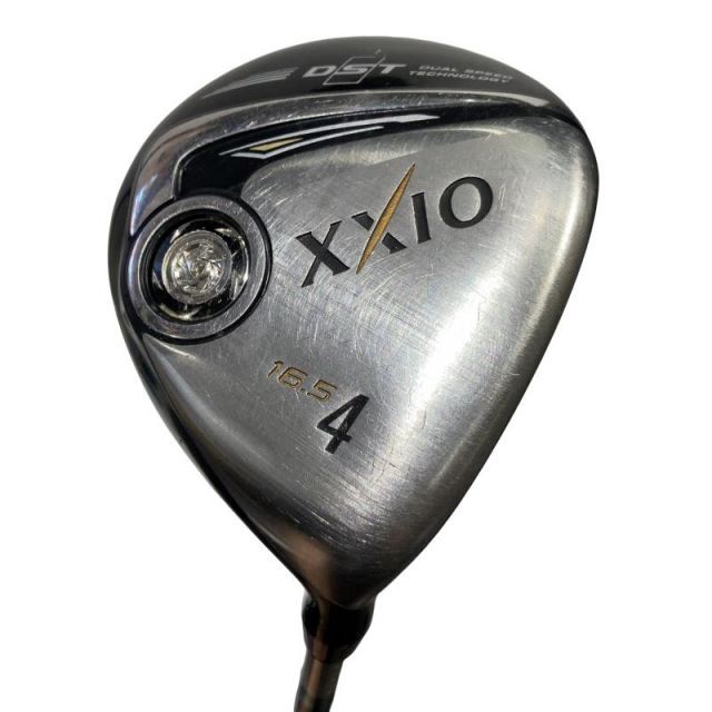 【中古】 ダンロップ XXIO(2016) 4W(ブラック) フェアウェイウッド FW Miyazaki Melas(フェアウェイ) (フレックスS) メンズ 男性用 右利き 右用 Cランク ゴルフクラブ