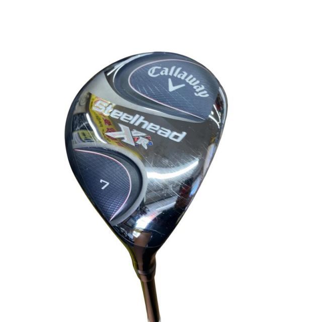 【中古】 キャロウェイ STEELHEAD XR 7W フェアウェイウッド FW Speeder EVOLUTION for XR (フレックスSR) メンズ 男性用 右利き 右用 Cランク ゴルフクラブ