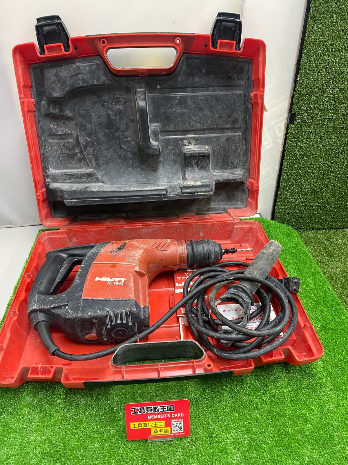 【中古品】【0902】★HILTI(ヒルティ) 100v ハンマドリル TE16-M　ITOII8VOLJMC