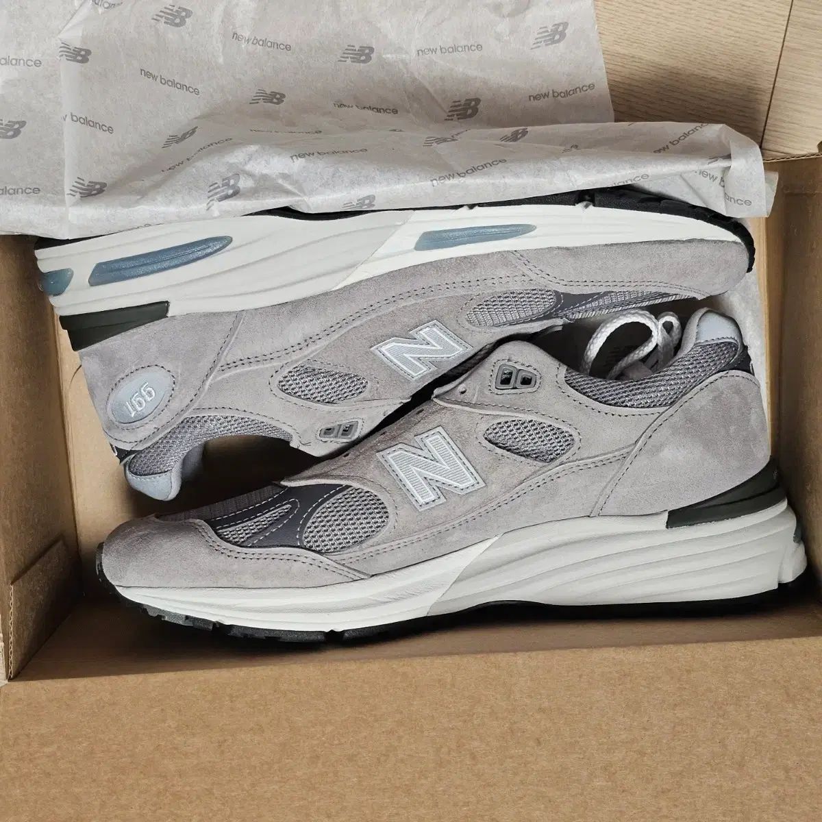 255 新品) New Balance 991v2 UK 991 U991GL2 メンズシューズ