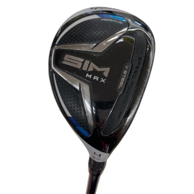 【中古】 テーラーメイド SIM MAX U4 ユーティリティ UT 純正特注シャフト (フレックスR) メンズ 男性用 右利き 右用 Cランク ゴルフクラブ