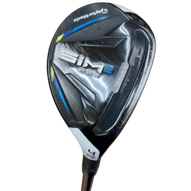 【中古】 テーラーメイド SIM2 MAX U4 ユーティリティ UT TENSEI BLUE TM60(SIM2 UT) (フレックスS) メンズ 男性用 右利き 右用 Dランク ゴルフクラブ
