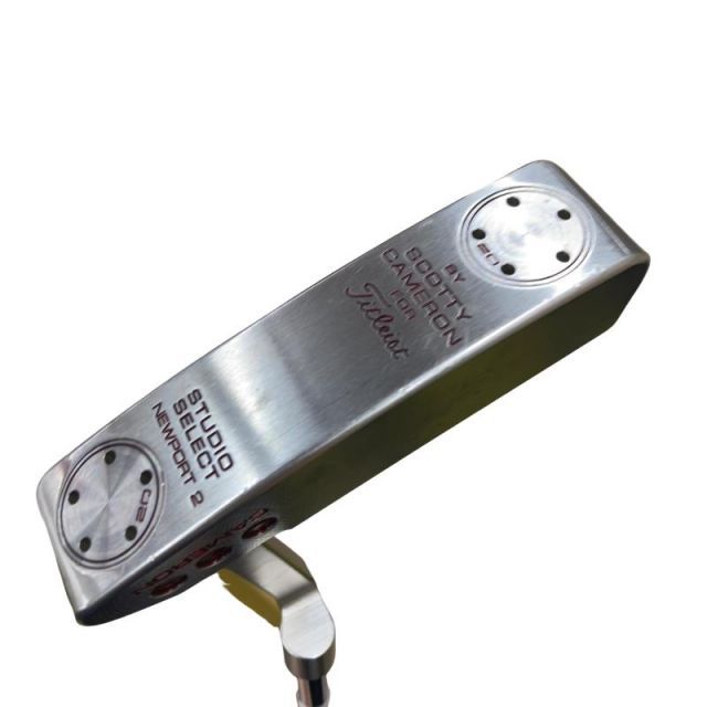 【中古】 タイトリスト SCOTTY CAMERON STUDIO SELECT NEWPORT 2 33インチ(20g) パター PT スチール (フレックスその他) メンズ 男性用 右利き 右用 Cランク ゴルフクラブ