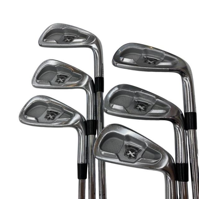 【中古】 キャロウェイ X FORGED(2009) 6S アイアンセット IR Dynamic Gold (フレックスS) メンズ 男性用 右利き 右用 Dランク ゴルフクラブ