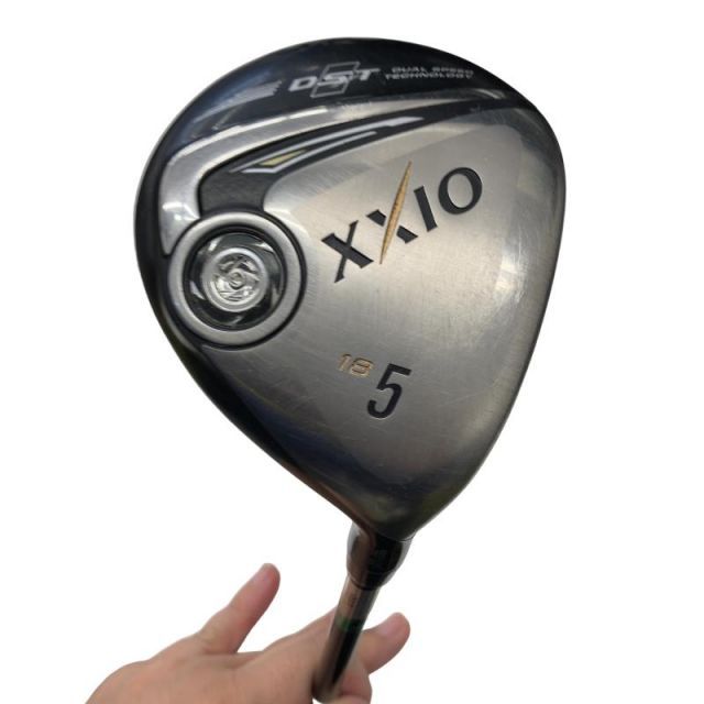 【中古】 ダンロップ XXIO(2016) 5W(ブラック) フェアウェイウッド FW Miyazaki Melas(フェアウェイ) (フレックスS) メンズ 男性用 右利き 右用 Cランク ゴルフクラブ