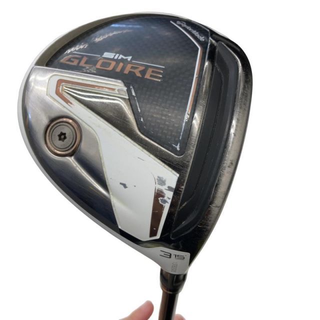 【中古】 テーラーメイド SIM GLOIRE 3W フェアウェイウッド FW AIR Speeder TM(FW) (フレックスS) メンズ 男性用 右利き 右用 Cランク ゴルフクラブ