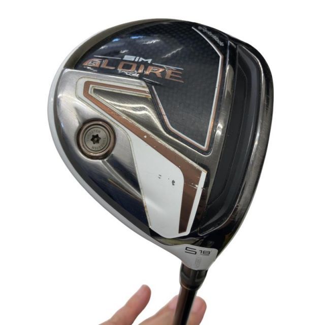 【中古】 テーラーメイド SIM GLOIRE 5W フェアウェイウッド FW AIR Speeder TM(FW) (フレックスS) メンズ 男性用 右利き 右用 Cランク ゴルフクラブ