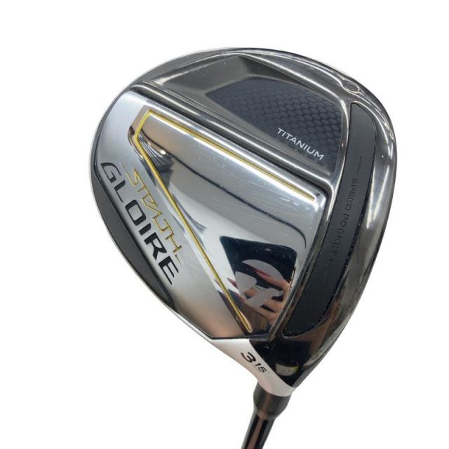 【中古】 テーラーメイド STEALTH GLOIRE 3W フェアウェイウッド FW リシャフト (フレックスその他) メンズ 男性用 右利き 右用 Cランク ゴルフクラブ