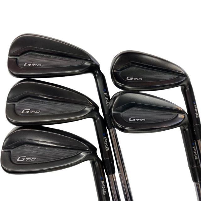 【中古】 ピン G710 5S(アーコス付き) アイアンセット IR NS PRO 950GH neo (フレックスS) メンズ 男性用 右利き 右用 Cランク ゴルフクラブ