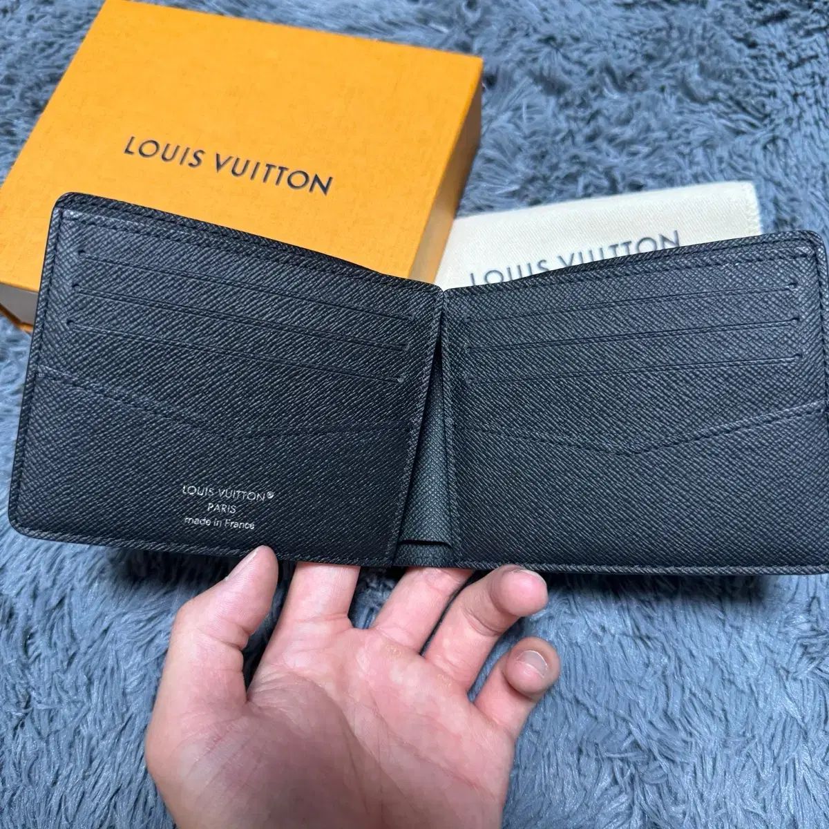 25年式/フルセット Louis Vuitton ルイヴィトン エクリプス リバース 二つ折り財布
