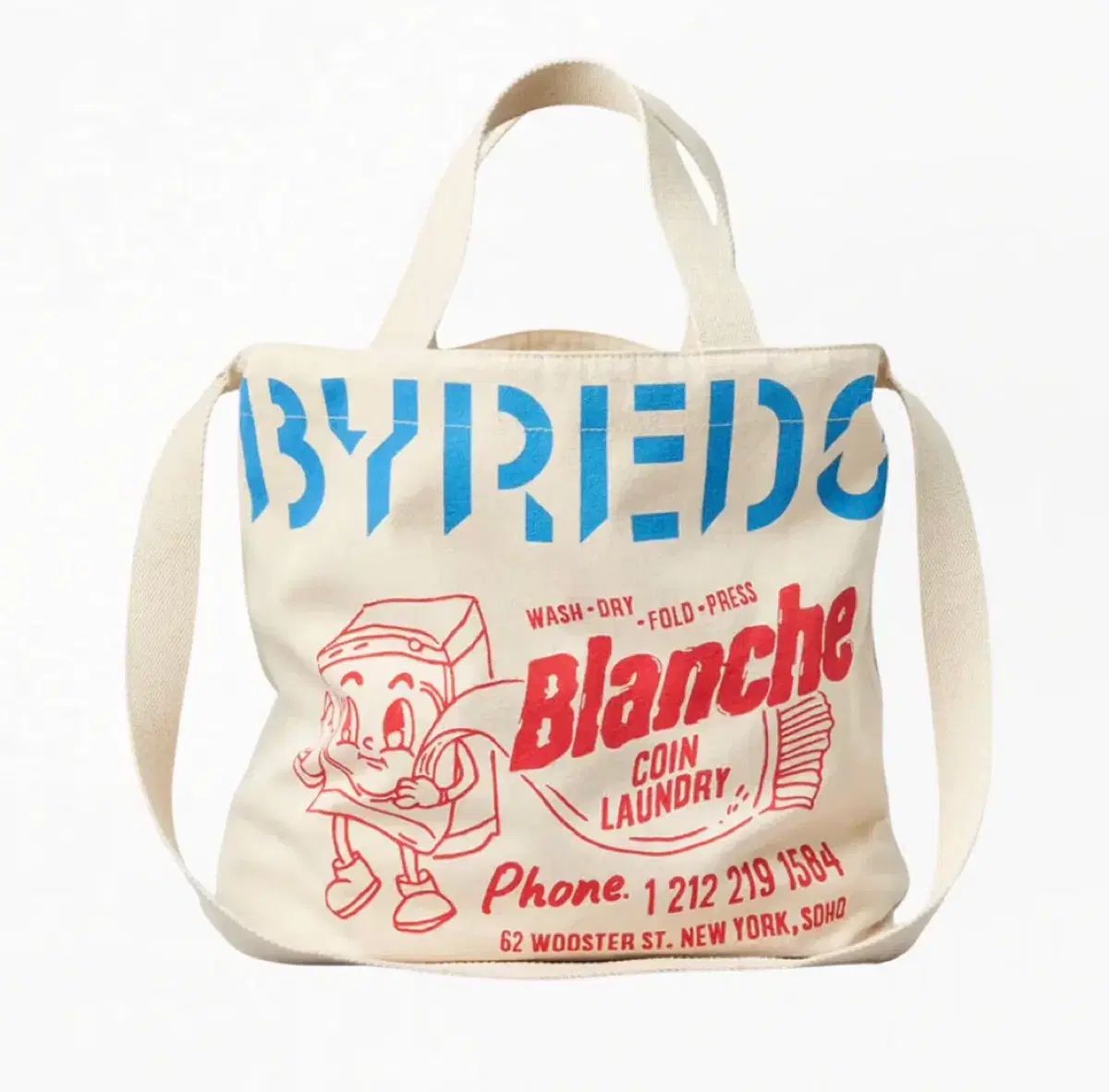 バイレド ブランシェ コイン LAUNDRY エコバッグ トートバッグ