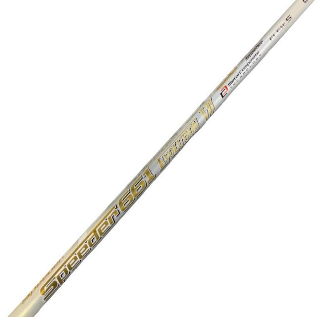 【中古】 テーラーメイドスリーブ付き(Qi4D系) フジクラドライバー用 シャフト Speeder 661 EVOLUTION VII (フレックスS)Bランク ゴルフクラブ