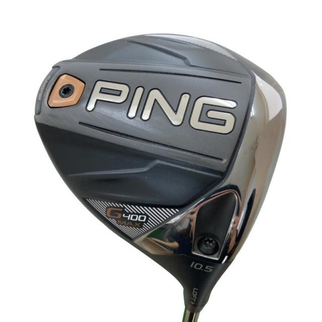 【中古】 ピン G400 MAX 10.5° ドライバー DR PING TOUR 173-65(DR) (フレックスS) メンズ 男性用 右利き 右用 Cランク ゴルフクラブ