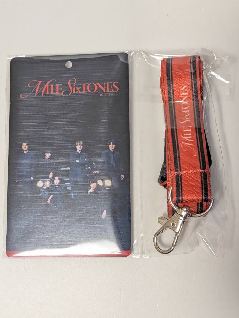 新品未開封 SixTONES MILESixTONES -Best Tracks- 初回盤A特典 パス